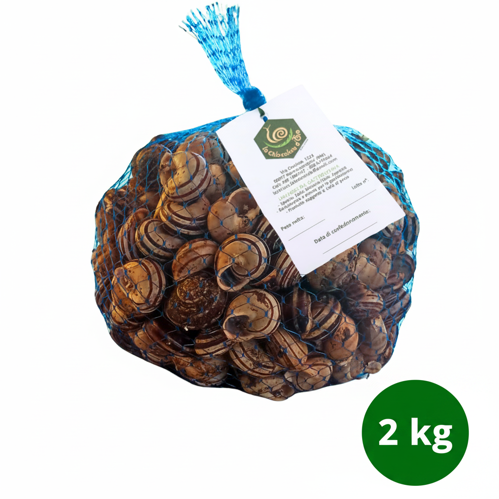 Lumache Rigatelle 2kg - Allevamento italiano Castelli Romani
